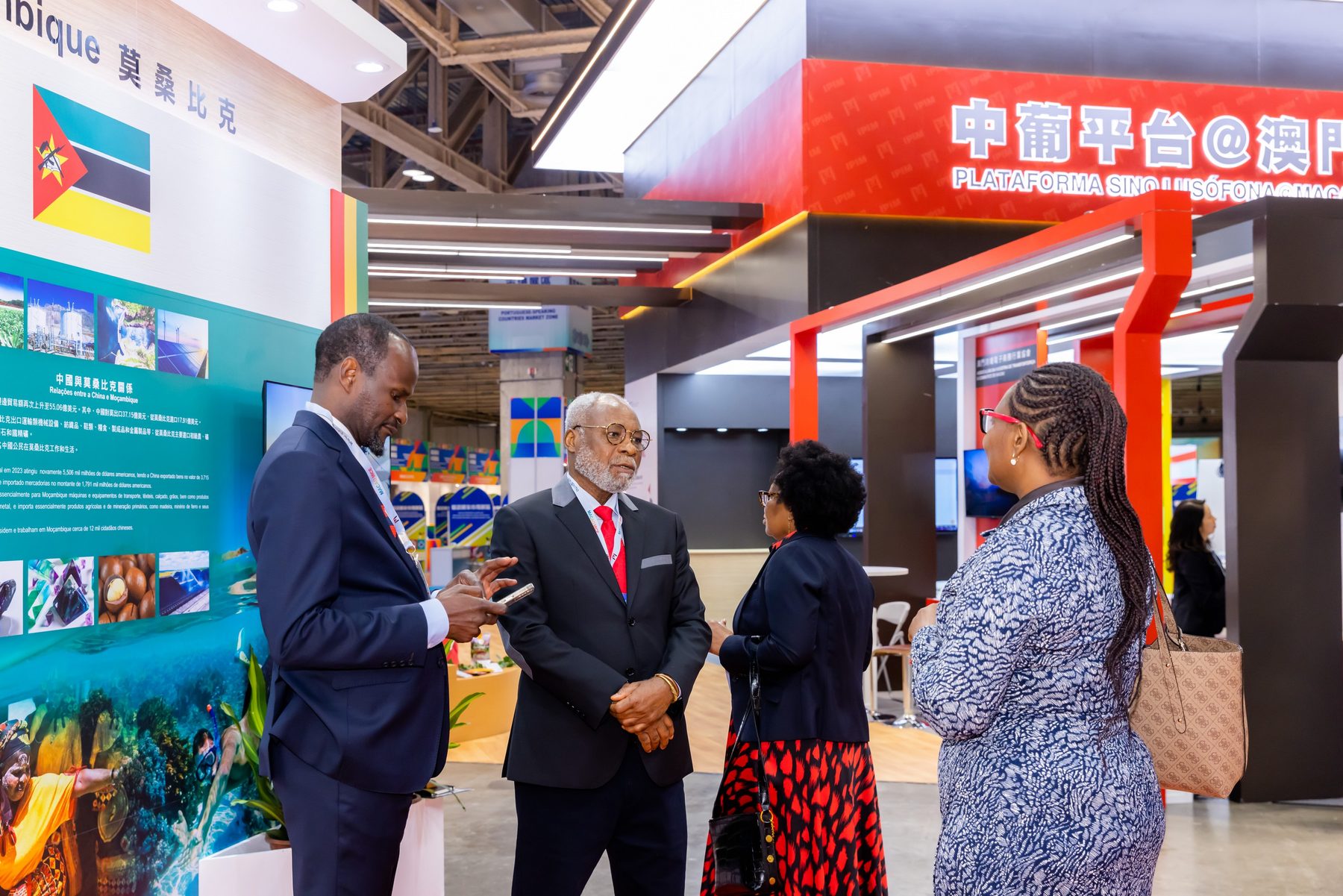 The three-exhibition platform helps enterprises expand international business opportunities